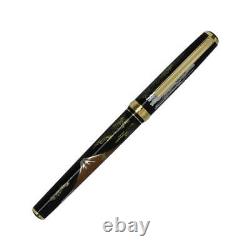 PLATINUM Fountain pen Size M Red mt. Fuji PTL-20000H #58 18k Gold leaf