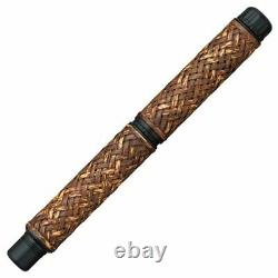 PLATINUM Izumo Bamboo Knitting Fountain Pen Yokoajiro PBA-120000Y Nib B