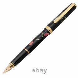 PLATINUM PEN Fountain Pen Kanazawa Haku PTL-20000H / 4Design / Nib 18K F & M