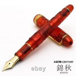 PLATINUM PNB-36000SK Fountain Pen #3776 CENTURY KINSHU 14K Nib EF/F/M/B FedEx