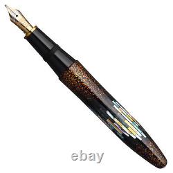 PLATINUM fountain pen PIZ-300000A-82 size F IZUMO Urushi raden maki-e 18k