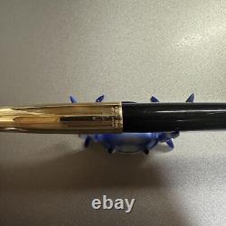 Parker 51 Gold Black Fountain Pen Xf