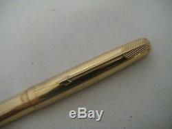 Parker 51 Presidential Aerometric Demi Set 14k solid GOLD 1950