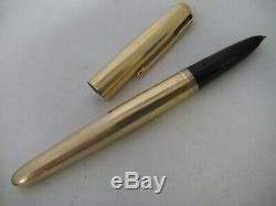 Parker 51 Presidential Aerometric Demi Set 14k solid GOLD 1950