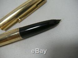 Parker 51 Presidential Aerometric Demi Set 14k solid GOLD 1950