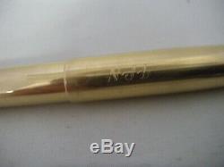 Parker 51 Presidential Aerometric Demi Set 14k solid GOLD 1950