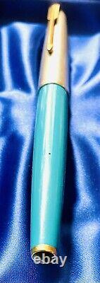 Parker 61 Vintage Turquoise Fountain Pen