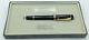 Parker Duofold Centennial Black Fountain Pen 18k Gold Nib New In Box