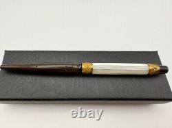 Paul E Wirt Mother Of Pearl Slip Cap Eyedropper Fountain Pen F 14k Flex