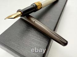 Paul E Wirt Mother Of Pearl Slip Cap Eyedropper Fountain Pen F 14k Flex