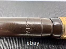 Paul E Wirt Mother Of Pearl Slip Cap Eyedropper Fountain Pen F 14k Flex