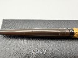 Paul E Wirt Mother Of Pearl Slip Cap Eyedropper Fountain Pen F 14k Flex