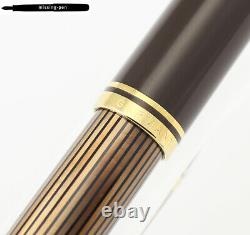 Pelikan Fountain Pen M800 Special Edition Brown Black 18K nib from 2019