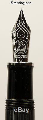 Pelikan Fountain Pen M805 / M 805 Stresemann in Anthracite-Black