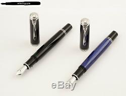 Pelikan Fountain Pen Souverän M805 / M805 (M 805 / M 805) in Black or Blue