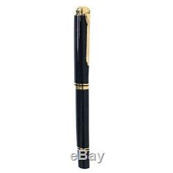 Pelikan Fountain pen SOUVERAN M1000 Black 18k nib F writing is excellent (y0829)