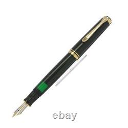 Pelikan Fountain pen Souverain M600 Black F (fine) 14k gold Resin