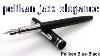 Pelikan Jazz Elegance Pelikan Blue Black Fountain Pen Review