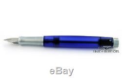 Pelikan Level L5 Black & Blue Fountain Pen NOS