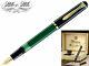 Pelikan M151 Verde Nera Penna Stilografica Pelikan Green Black Fountain Pen