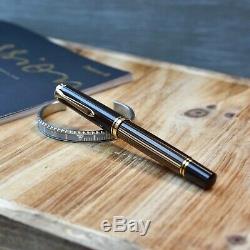 Pelikan M800 Special Edition 2019 Dark Brown Black Striped Fountain Pen