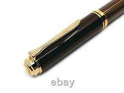 Pelikan M800 Special Edition Brown Black 18K Fountain Pen