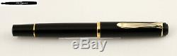 Pelikan Piston Fountain Pen M200 / M 200 in Black nib sizes F, M or B