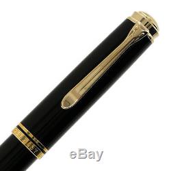 Pelikan Souveran M1000 Black GT Fountain Pen- Extra Fine