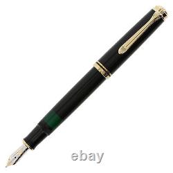Pelikan Souveran M600 Black Fountain Pen Medium