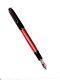 Pelikan Souveran M800 Fountain Pen Black-red 18c- 750f Medium Nib Withbox-papers