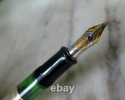 Pelikan Toledo M 700 Fountain Pen Solid Gold 18 Carats Bb Nib Extra Large