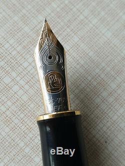 Pelikan Ultimate M1000 Souveran Fountain pen in Black EF Nib 18k/750