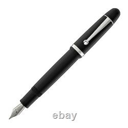 Penlux Masterpiece Grande Fountain Pen in Black 1.1mm Stub Nib NEW in box