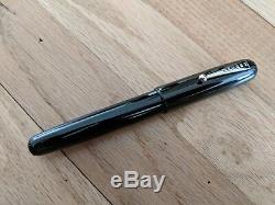 Penlux The Queen Black Ebonite Rhodium Fountain Pen Killer Price