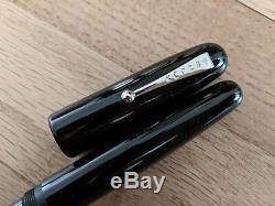 Penlux The Queen Black Ebonite Rhodium Fountain Pen Killer Price