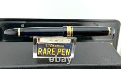 Pilot Custom 823 Fountain Pen Black Smoke 14k FINE Nib MINT Boxed