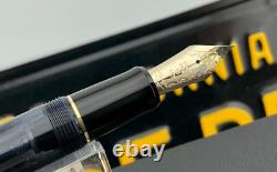 Pilot Custom 823 Fountain Pen Black Smoke 14k FINE Nib MINT Boxed