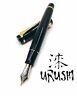 Pilot Custom Urushi Lacquer No. 30 Black Huge 18k Nib Fountain Pen