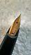 Pilot Elite Vintage Fountain Pen Black With 18k 750 Gold Fine Nib And Gold Trim