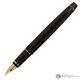 Pilot Falcon Fountain Pen Black & Gold Soft Flexible Medium Nib Brand New