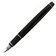 Pilot Falcon Fountain Pen Black & Rhodium Soft Flexible Extra Fine Nib