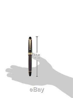 Pilot Fountain Pen Custom 823 FKK3MRPTBM Medium Transparent Black Expedited