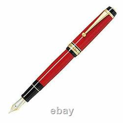 Pilot Fountain Pen Custom 845 Vermilion Urushi Lacquer FKV-5MR-R-M Nib M 18gol