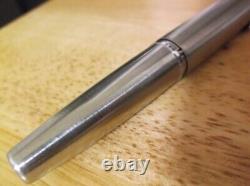 Pilot Fountain Pen Myu 701 Stainless Steel F Nib Vintage Cleaned from Japan