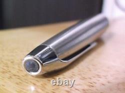 Pilot Fountain Pen Myu 701 Stainless Steel F Nib Vintage Cleaned from Japan