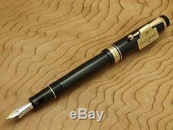 Pilot (NAMIKI) Custom 845 Broad-nib Ebonite Black Urushi Lacquer with converter