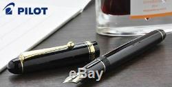 Pilot NAMIKI Custom74 Fountain Pen Black 14K #5 FKKN-12SR from Japan