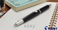 Pilot Namiki CAPLESS Fountain Pen DECIMO Black Extra Fine Nib FCT-15SR-B-EF