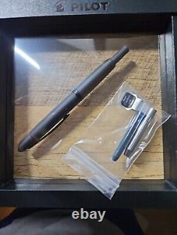 Pilot Namiki CAPLESS Fountain Pen Matt Black Fine Nib New Sealed