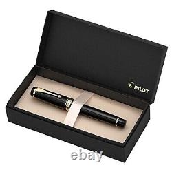 Pilot Namiki CUSTOM URUSHI Fountain Pen Black Medium Nib FKV-88SR-B-M